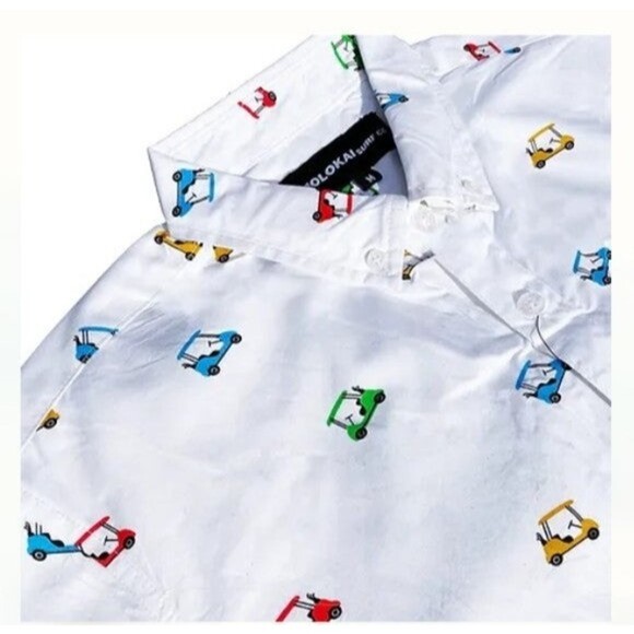 ​MOLOKAI SURF Golf Cart Short Sleeve Shirt - Picture 3 of 8